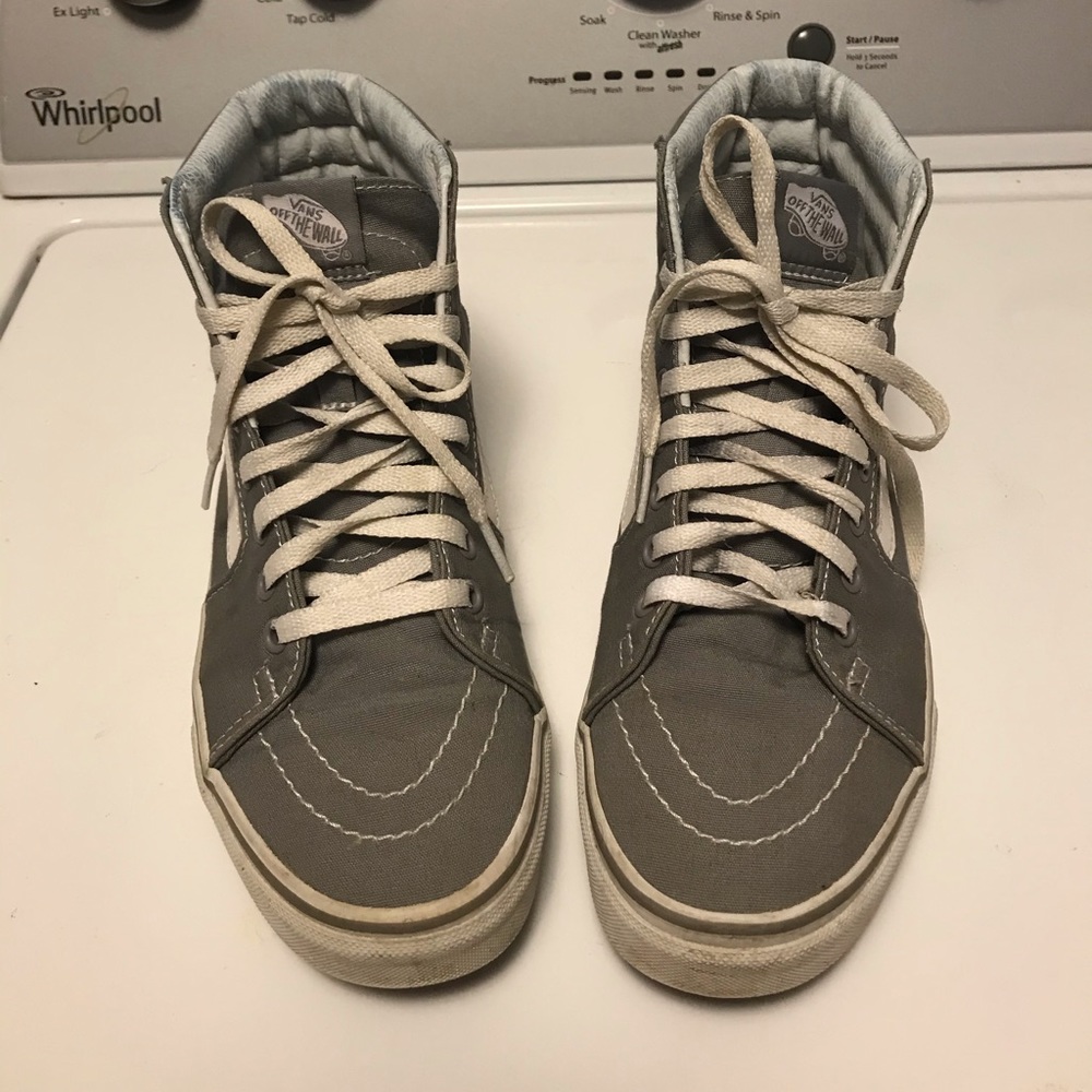 Vans Sk8-Hi gray canvas